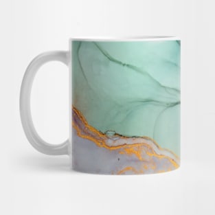 Alcohol ink modern abstract painting, modern contemporary art. Mug